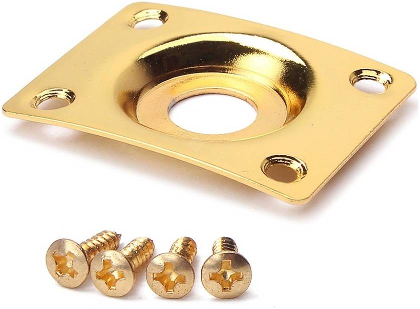 PAXPHIL HJ005-GD - крышка разъема 1/4" для электрогитары