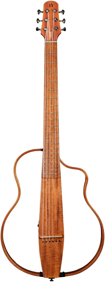 NATASHA NBSG Steel Mahogany - Гитара электроакустическая сайлент смарт
