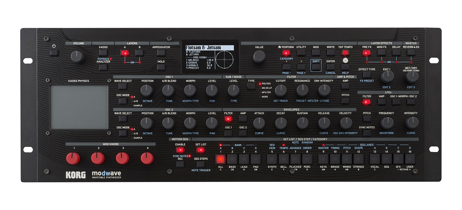 KORG MODWAVE MODULE KORG MODWAVE MODULE