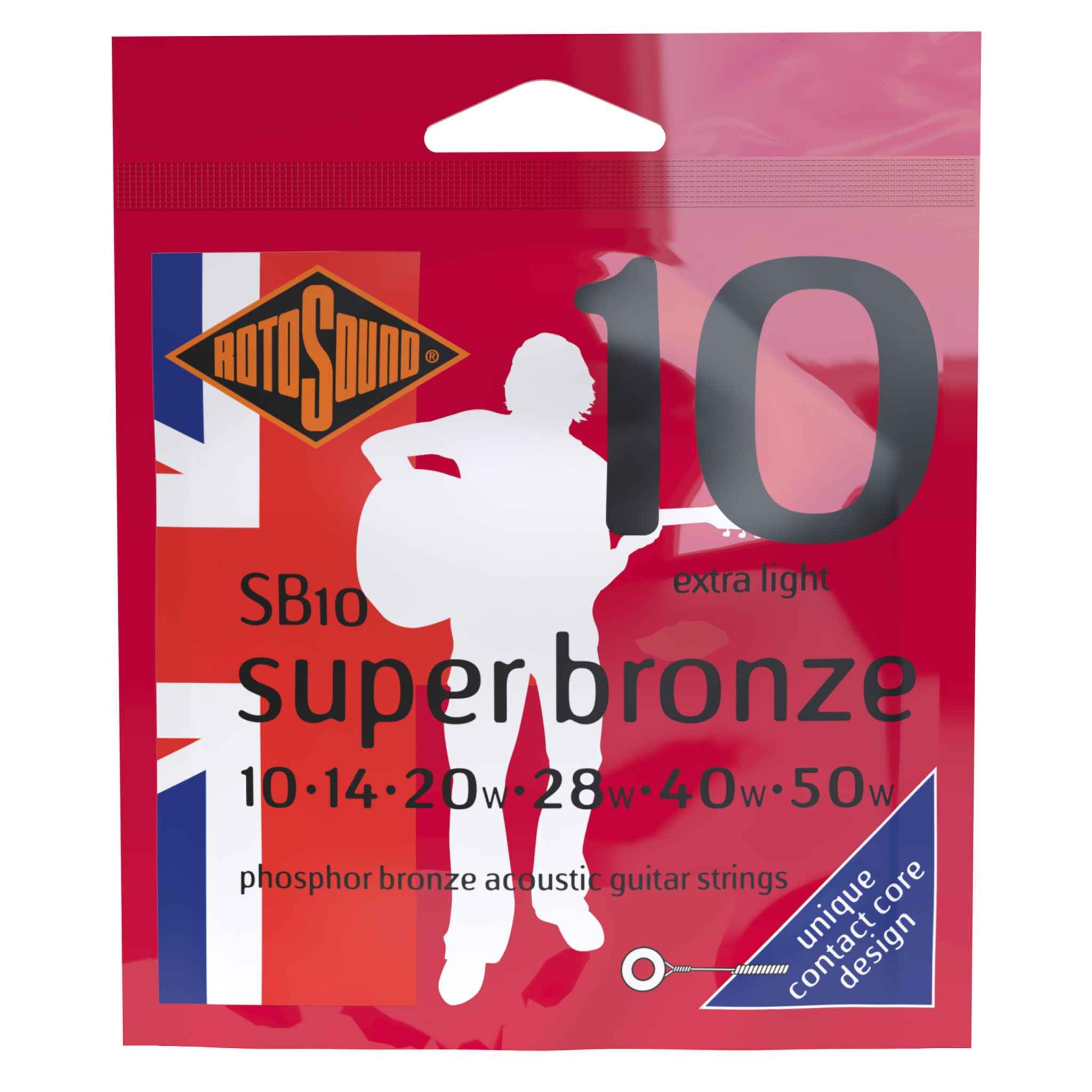 ROTOSOUND SB10 STRINGS PHOSPHOR BRONZE