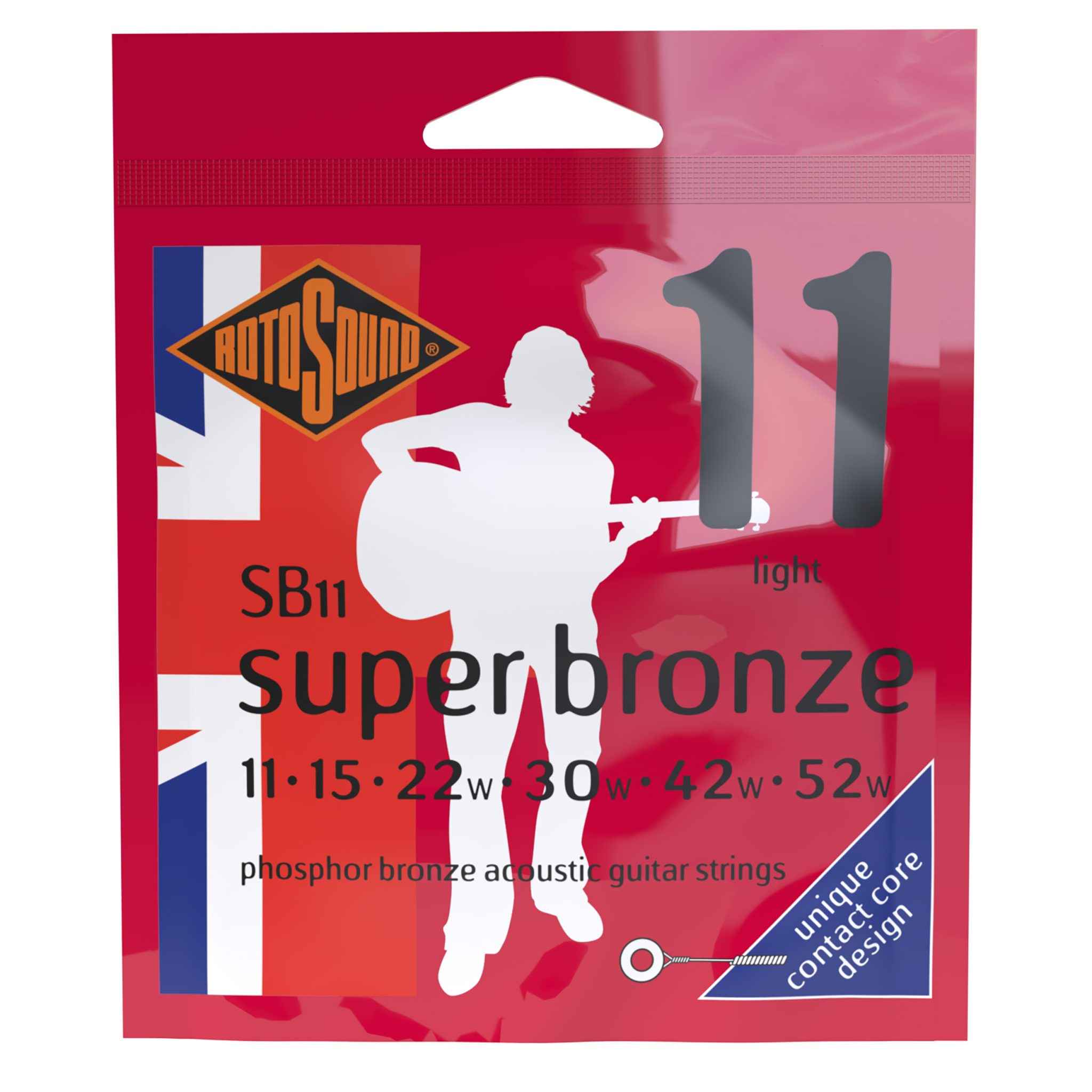 ROTOSOUND SB11 STRINGS PHOSPHOR BRONZE