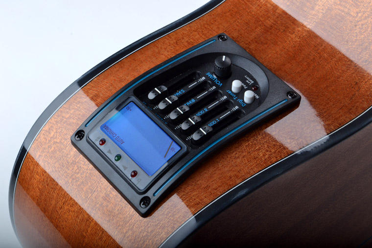 Гитара акустическая CARAVAN MUSIC HS-4111BK EQ