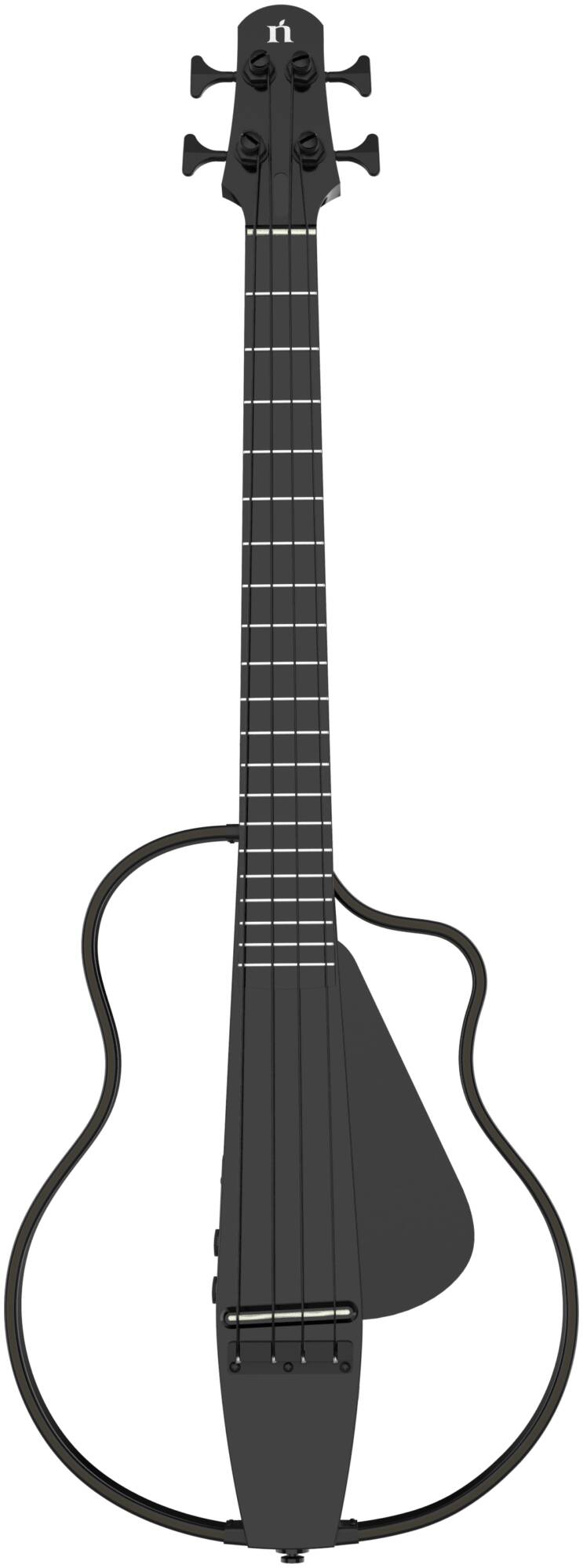 NATASHA NBSG Bass Black - Гитара электроакустическая бас сайлент смарт