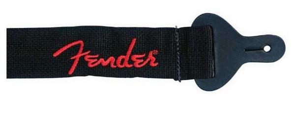 FENDER BLACK/RED LOGO