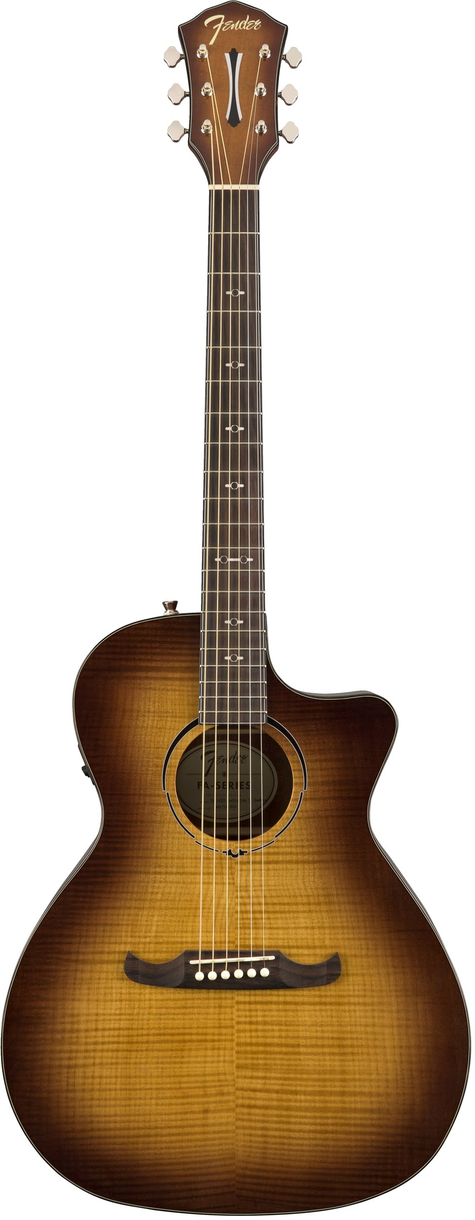 FENDER FA-345CE Tea Burst