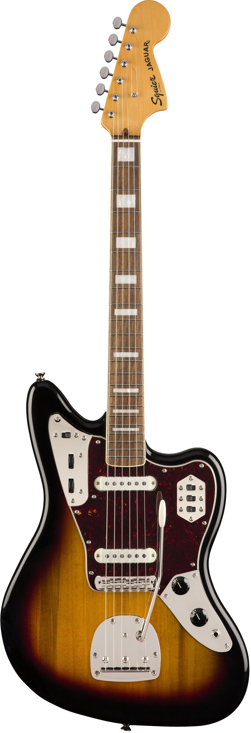 FENDER SQUIER Classic Vibe 70s Jaguar LRL 3-Tone Sunburst