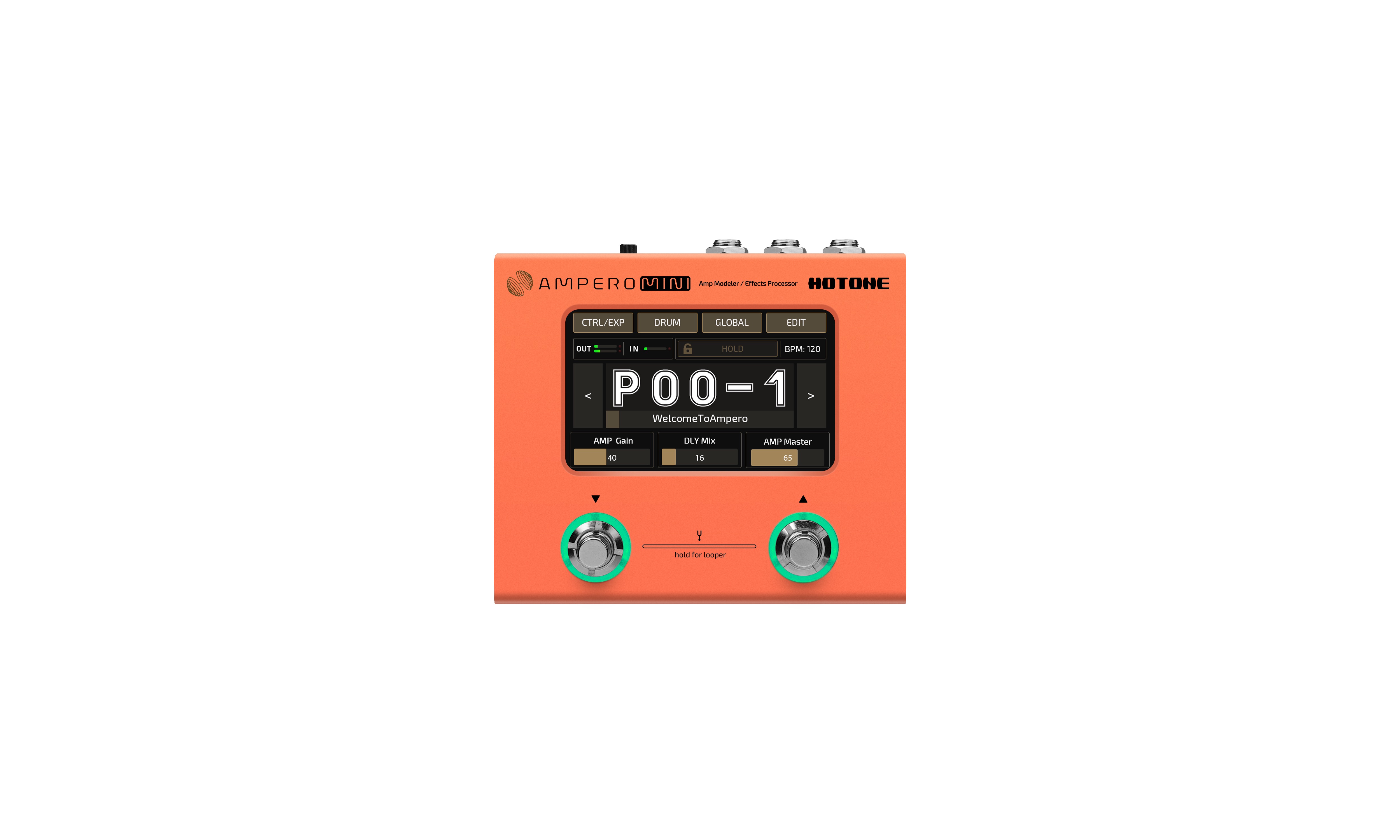 Hotone Ampero Mini (Orange)