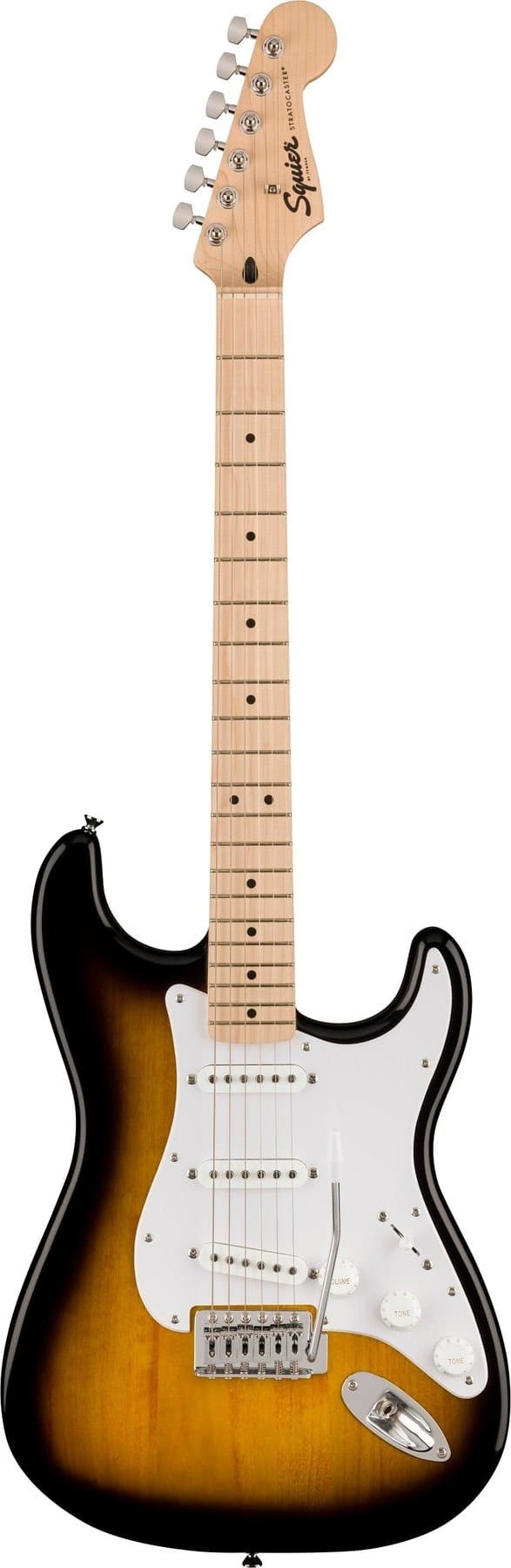 SQUIER Sonic Stratocaster электрогитара, цвет 2-Color Sunburst