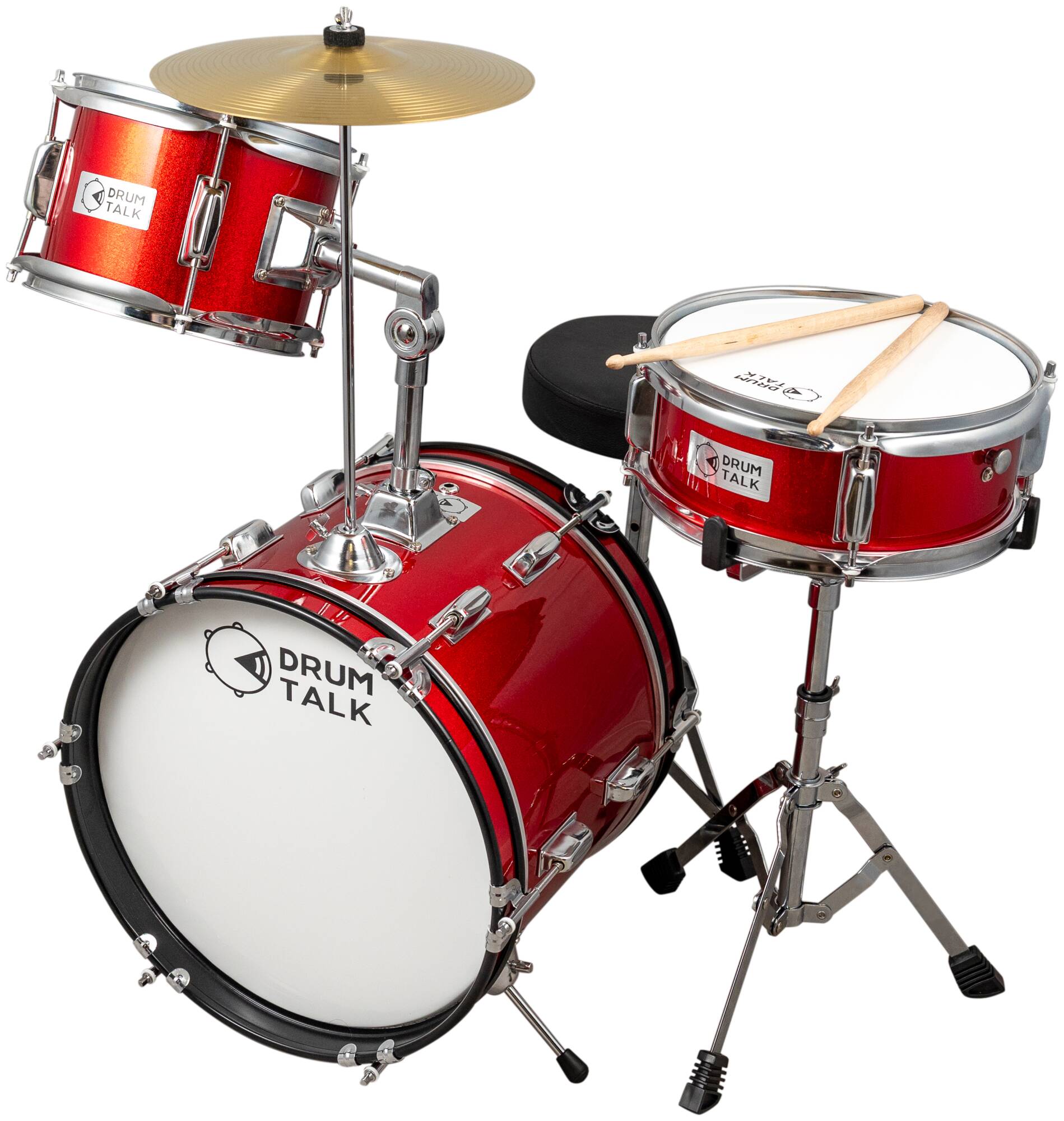 DRUM TALK DSJ3-36 PMR - Ударная установка акустическая уменьшенная DRUM TALK DSJ3-36 PMR - Ударная установка акустическая уменьшенная