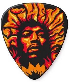 DUNLOP HENDRIX VOODOO FIRE- упак. 6 шт - Набор медиаторов