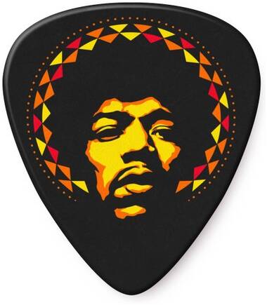 DUNLOP HENDRIX AURA MANDALA- упак. 6 шт - Набор медиаторов