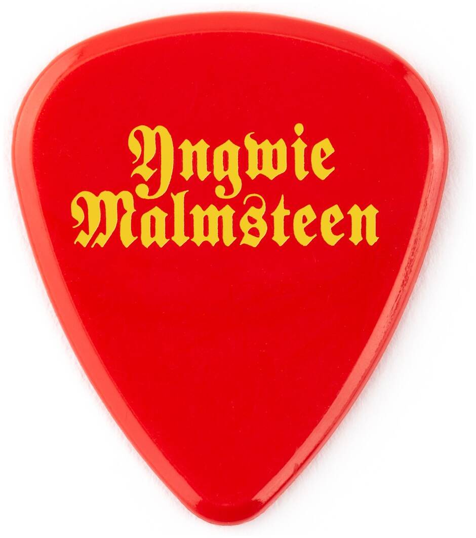 DUNLOP YNGWIE MALMSTEEN RED- упак. 6 шт - Набор медиаторов