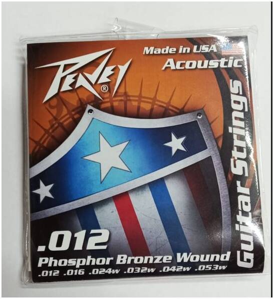 PEAVEY Phosphor Bronze-Balanced 12s - Струны