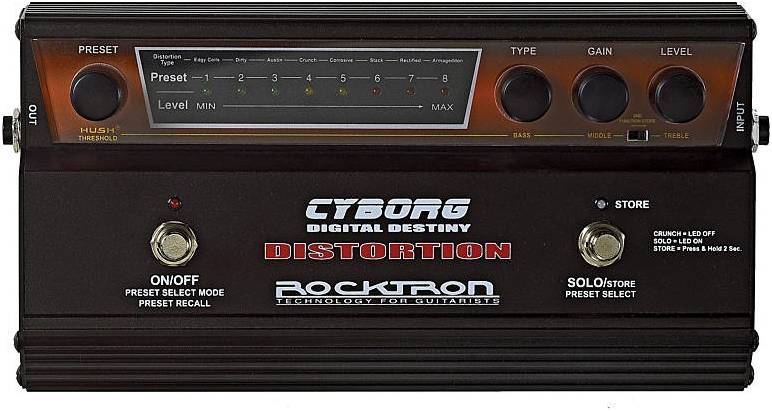 ROCKTRON CYBORG DISTORTION - Педаль эффектов