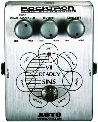 ROCKTRON VII DEADLY SINS AUTOWAH - Педаль эффектов