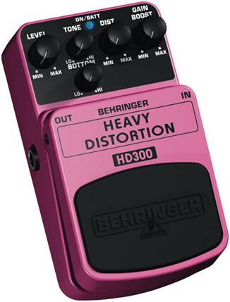 BEHRINGER HD300 HEAVY DISTORTION - Педаль эффектов