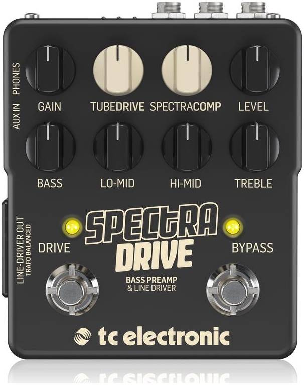 TC ELECTRONIC SPECTRADRIVE напольный предусилитель для бас-гитары / директ...