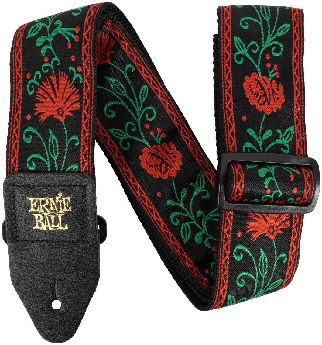 ERNIE BALL 5361 Jacquard Western Rose - Ремень для гитары