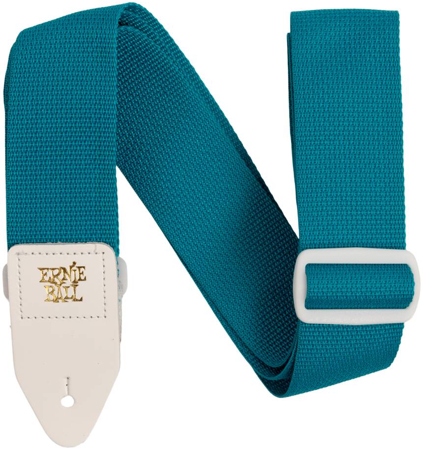 ERNIE BALL 5349 PolyPro Teal - Ремень для гитары