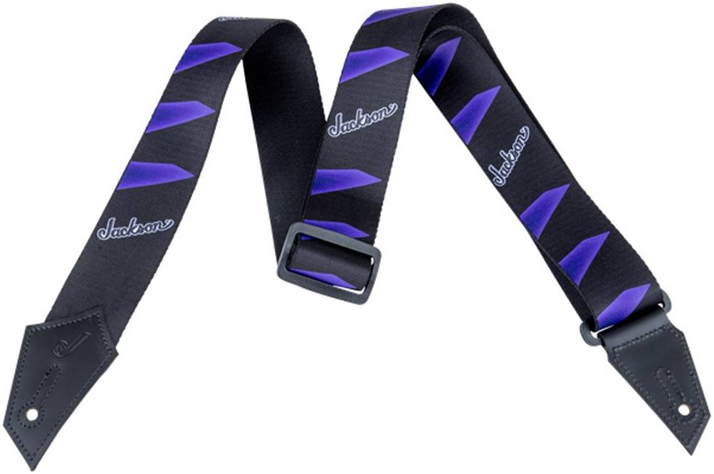 JACKSON STRAP JACKSON DBL V BLK/PUR ремень фиолетовый