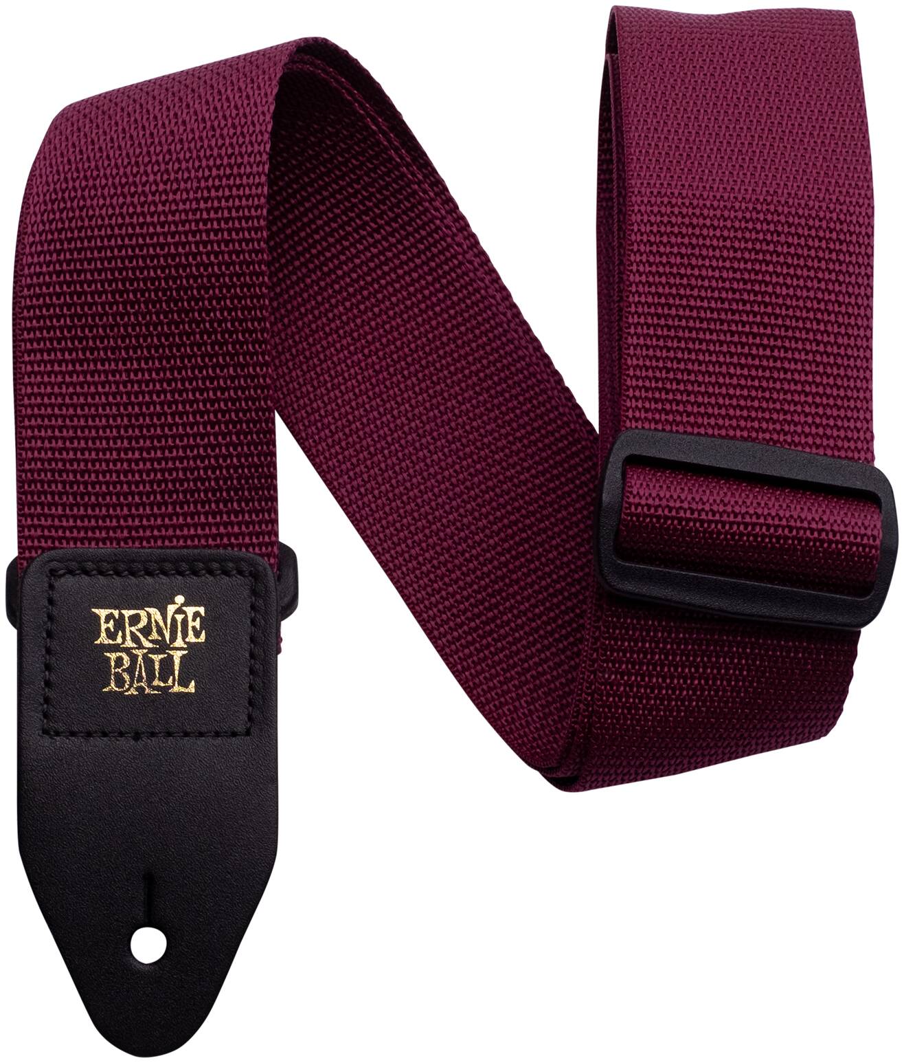 ERNIE BALL 4047 PolyPro Burgundy - Ремень для гитары