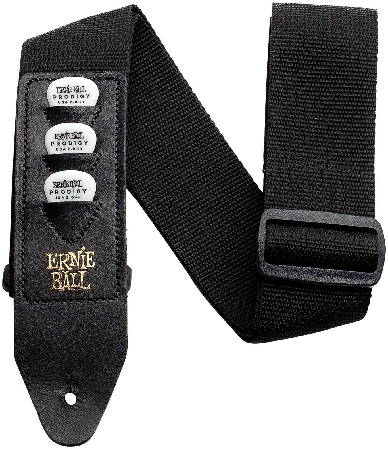 ERNIE BALL 4039 PickHolder Black - Ремень для гитары