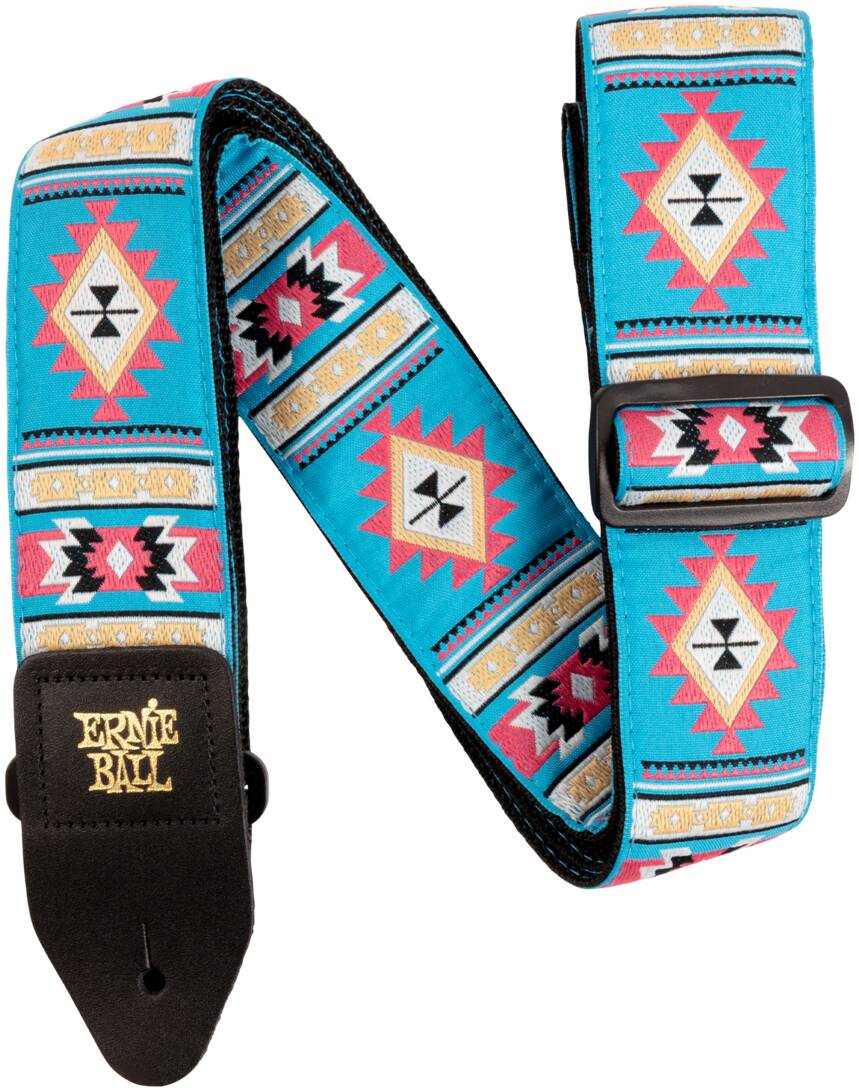 ERNIE BALL 5326 Jacquard Sedona Blue - Ремень для гитары