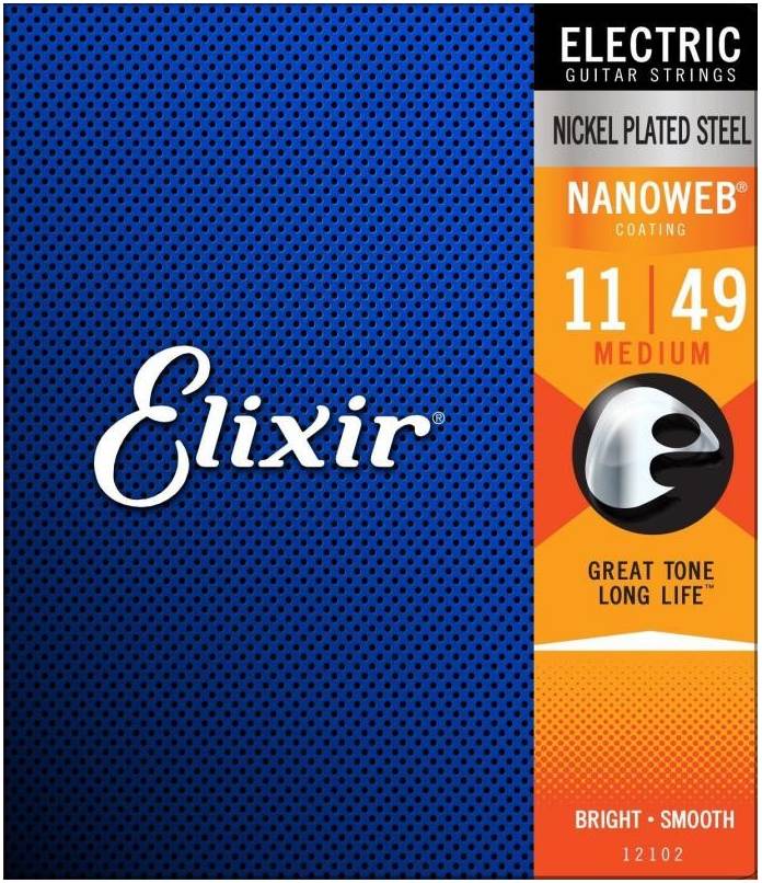 ELIXIR 12102 - Струны для электрогитары