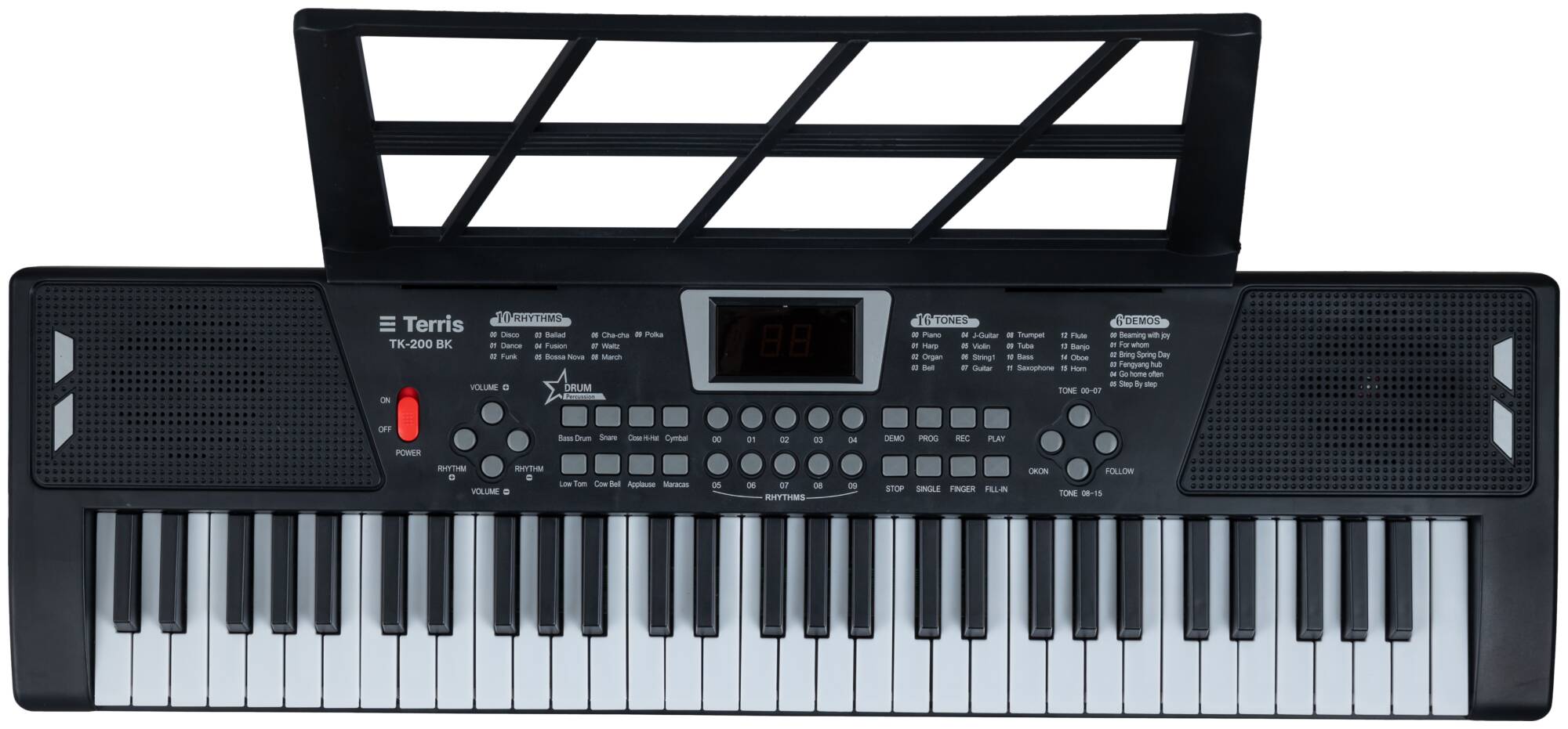 TERRIS TK-200 BK - Синтезатор