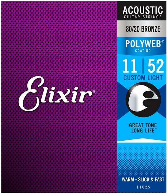 ELIXIR 11025 - Струны для акустической гитары