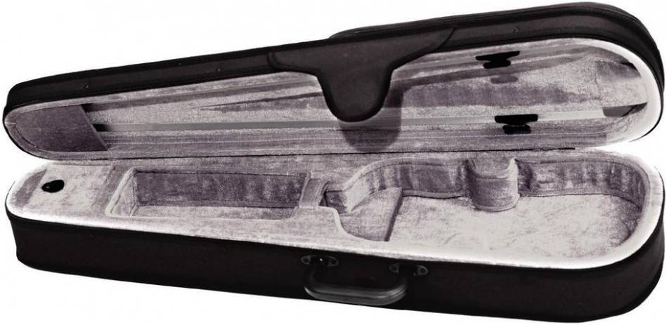 GEWApure CVF 02 4/4 футляр для скрипки по форме, черный текстиль/серый...
