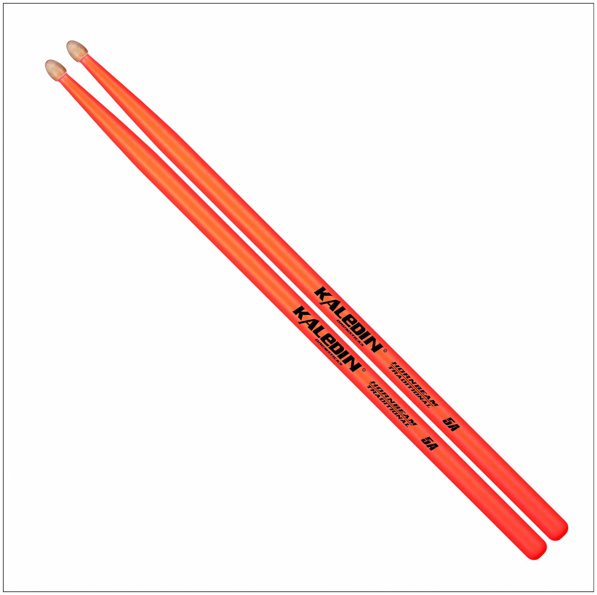 KALEDIN DRUMSTICKS 5A флуорисцентные - Барабанные палочки граб