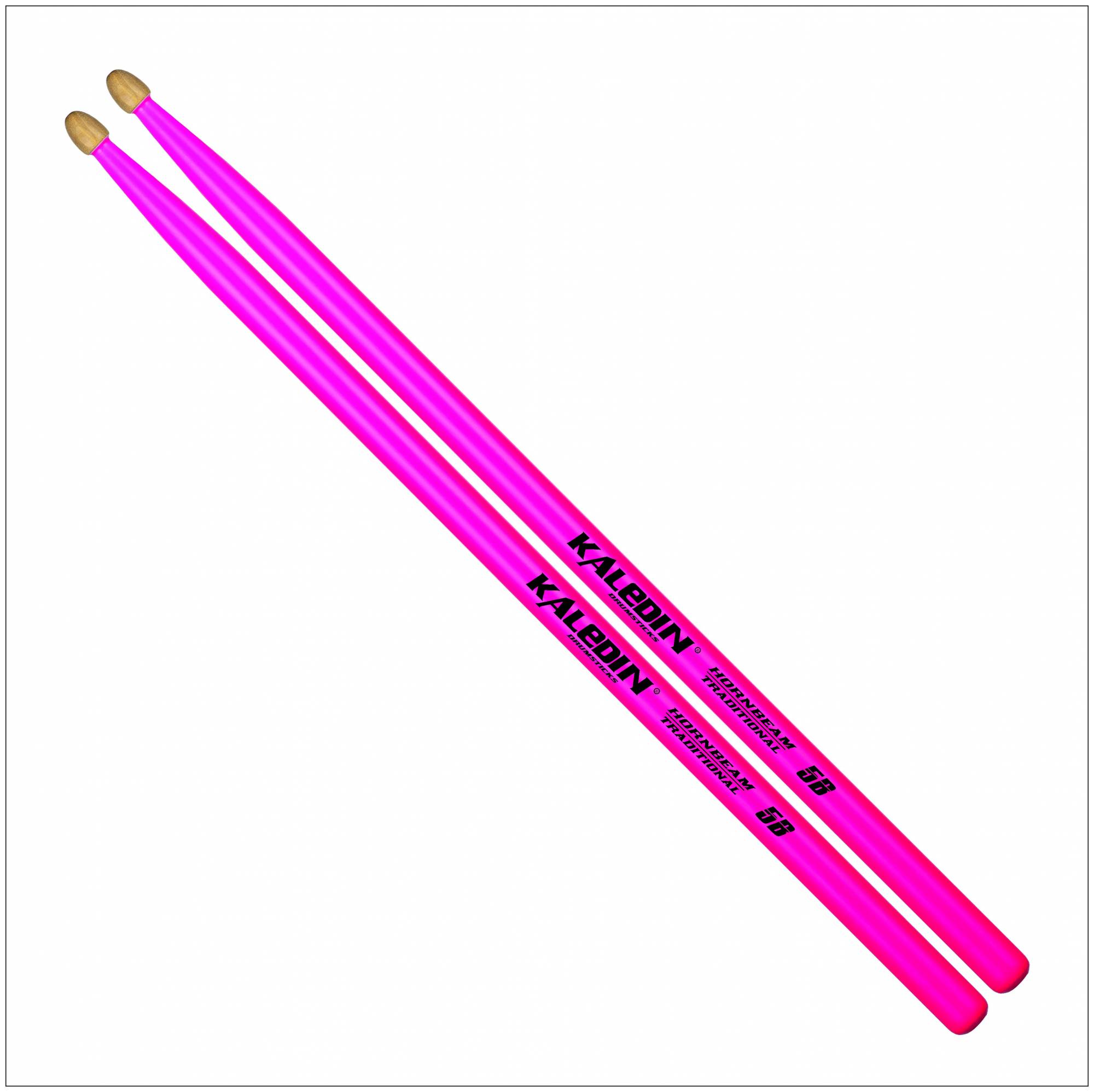KALEDIN DRUMSTICKS 5B флуорисцентные - Барабанные палочки граб