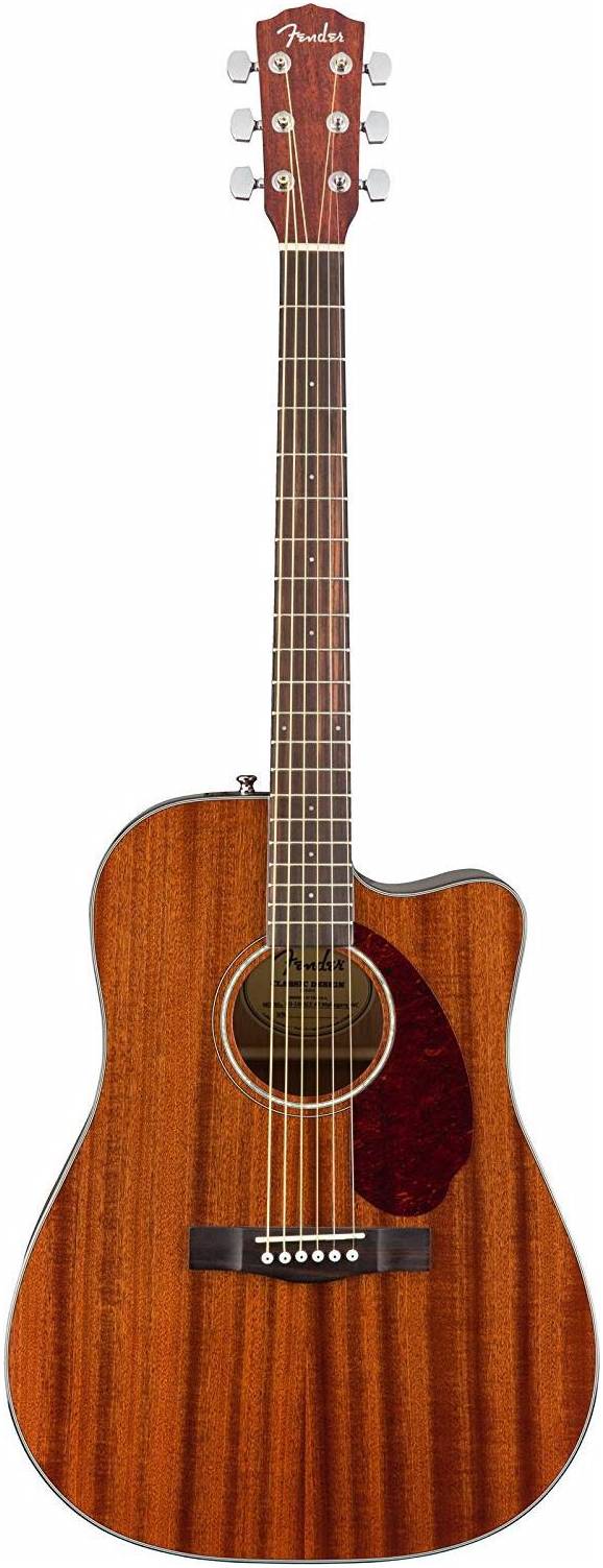 FENDER CD-140SCE DREAD AM W/CASE электроакустическая гитара, цвет натуральный,...