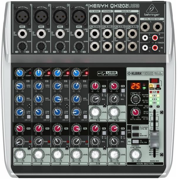 BEHRINGER XENYX QX1202USB - Микшерный пульт