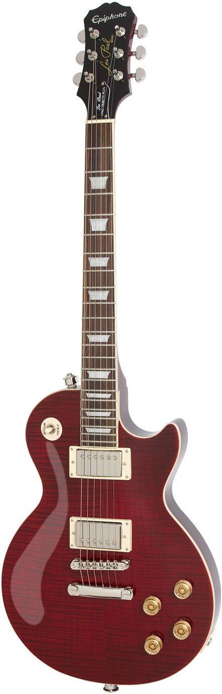 EPIPHONE Les Paul TRIBUTE Plus Black Cherry - Электрогитара