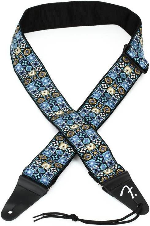 FENDER 2' FESTIVAL STRAP, BLUE гитарный ремень, синий