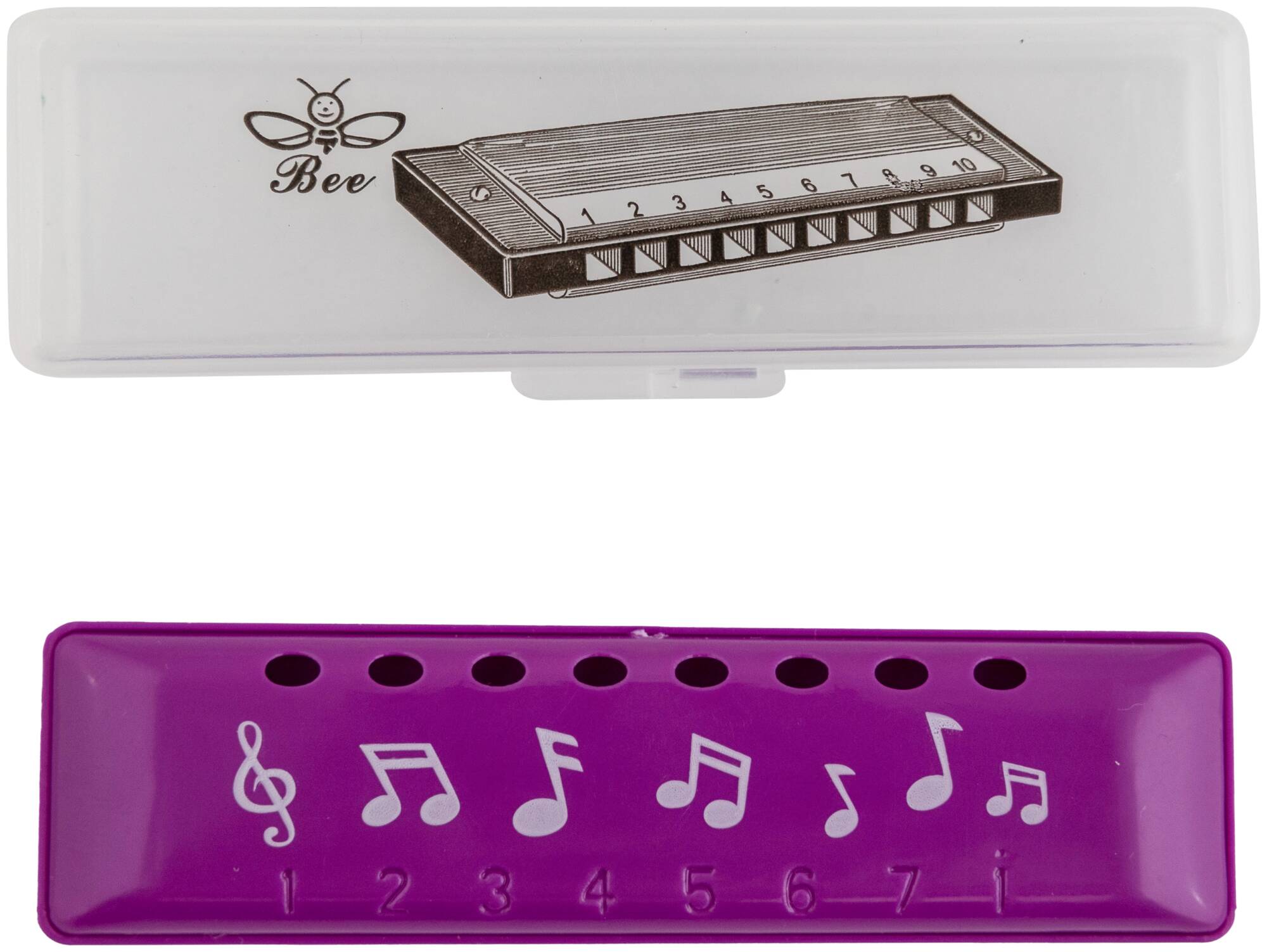 BEE DF8A PURPLE - Губная гармоника детская