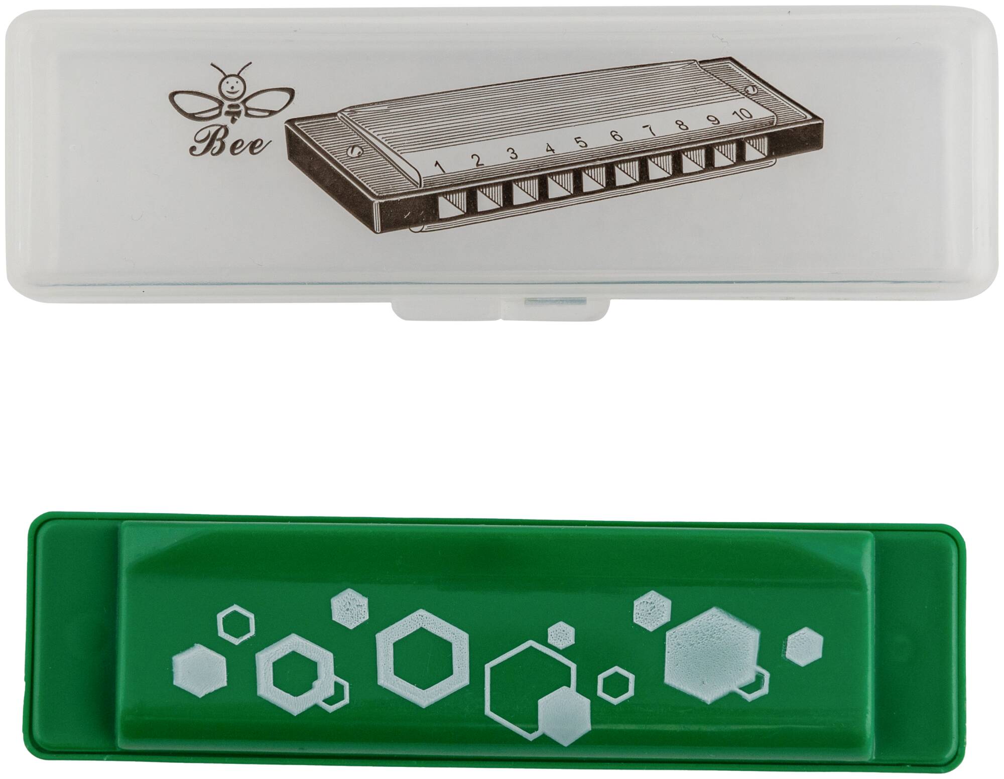 BEE DF6A GREEN - Губная гармоника детская