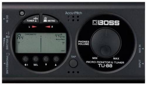 BOSS TU-88-BK - Тюнер гитарный