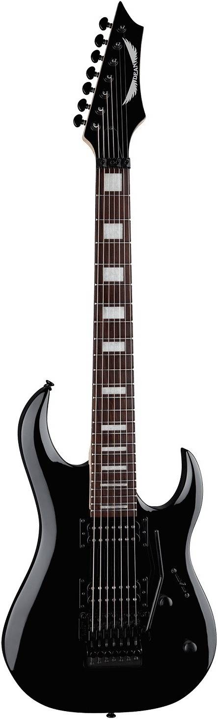 DEAN MAB7X CBK - 7-струнная электрогитара типа Ibanez, цвет ч?рный