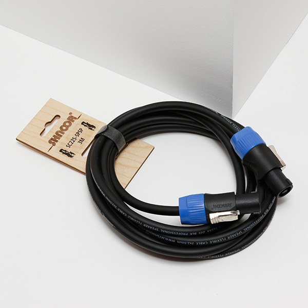 SC225-SPSP-3m Кабель акустический гибкий, 2x2,5мм, Speakon, 3м, SHNOOR