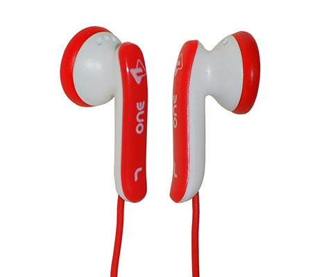 JB-One-RW JB Series Наушники вкладыши, красный/белый, Fischer Audio