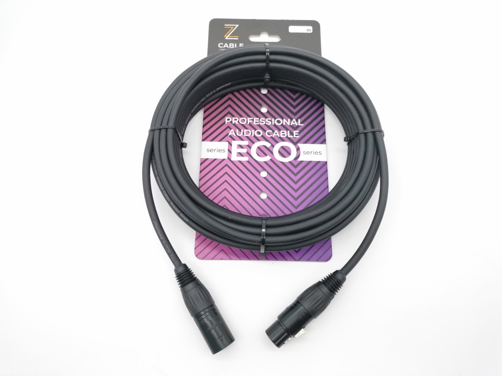 E2-XLR-M-F-2500-0 Кабель микрофонный 25м, ZZcable
