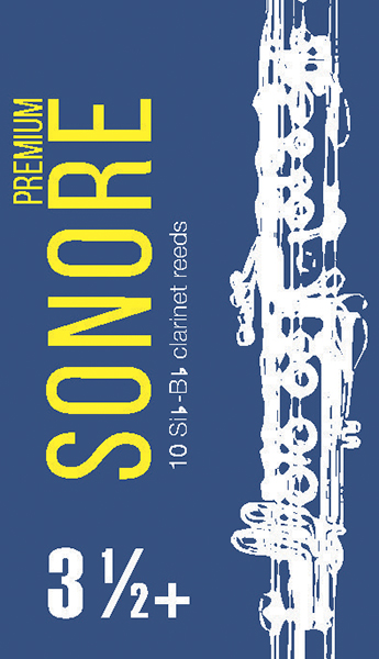 FR16C007 Sonore Трости для кларнета № 3,5+ (10шт), FedotovReeds