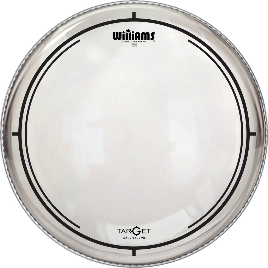 W2-7MIL-06 Target Series Clear Пластик для том-барабана 6", прозрачный, Williams