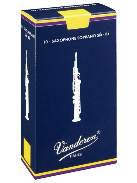 SR2015 Трости для саксофона Сопрано Традиционные №1.5 (10шт) Vandoren