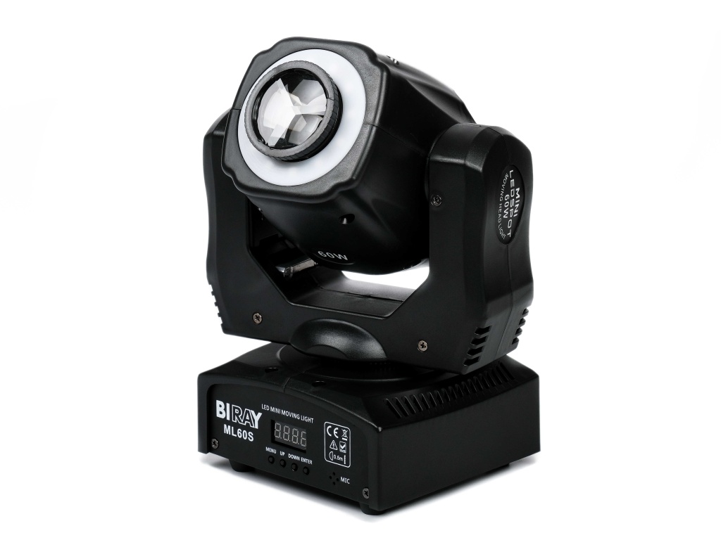 ML60S Моторизированная световая "голова" W, LED 60Вт, Bi Ray