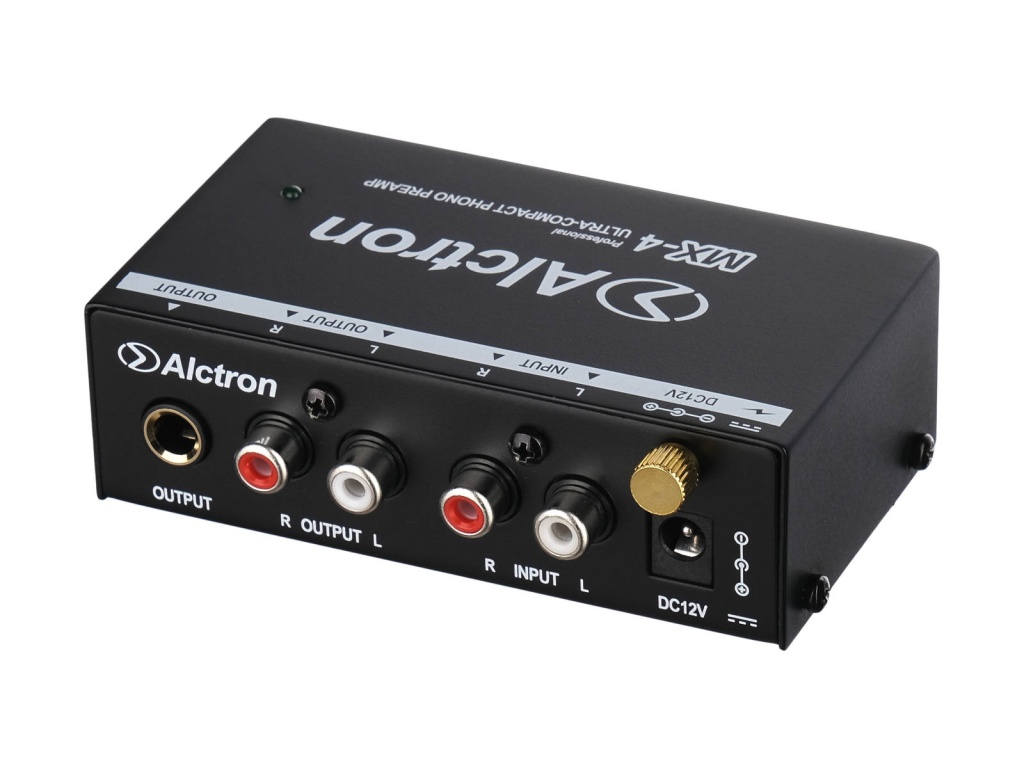 MX-4 Предусилитель-корректор для проигрывателей виниловых дисков, Alctron