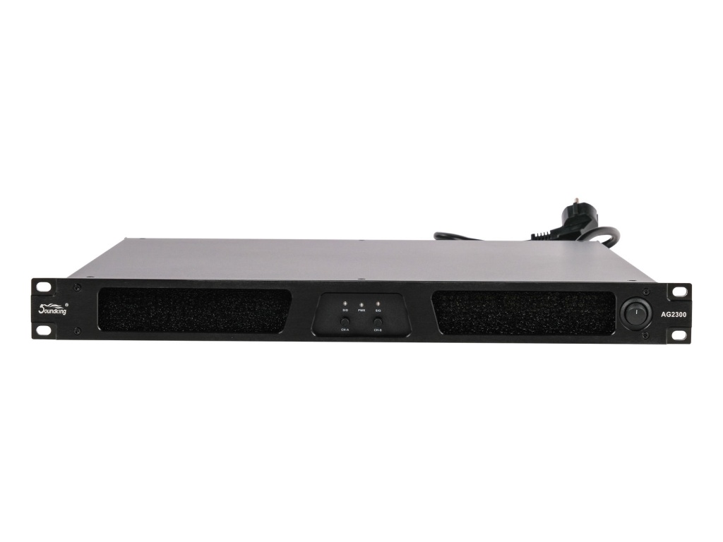 AG2300 Усилитель мощности цифровой, 2х1500Вт, Soundking